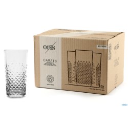 CARATS - CONFEZIONE 6 BICCHIERI COOLER CL 41