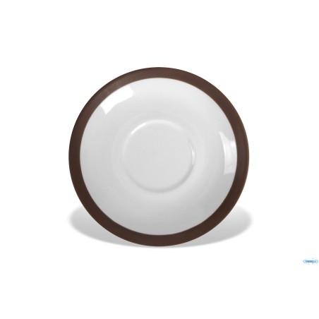 COFFEE E CO.-MARRONE PIATTINO COLAZIONE A6134Y126L