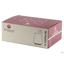 CONTEA - CONFEZIONE 6 BICCHIERI ACQUA CL 38