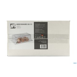 COPERCHIO POLICARBONATO GN 1/3 CM 32,5 X 17,6 XH.10,5 SPESSORE 3 MM