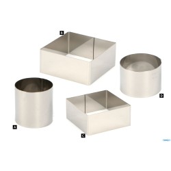 COPPAPASTA CERCHIO INOX CM 6X4H
