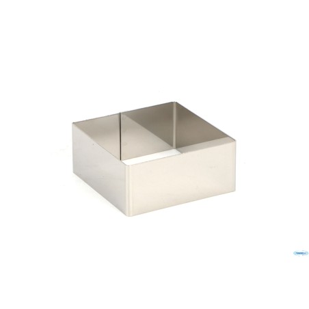 COPPAPASTA QUADRO INOX CM 8X8X4,5H