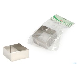 COPPAPASTA QUADRO INOX CM 8X8X4,5H
