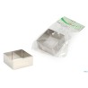 COPPAPASTA QUADRO INOX CM 8X8X4,5H