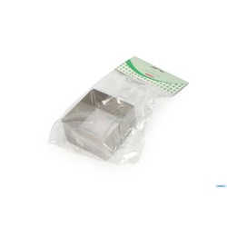 COPPAPASTA QUADRO INOX CM 8X8X4,5H