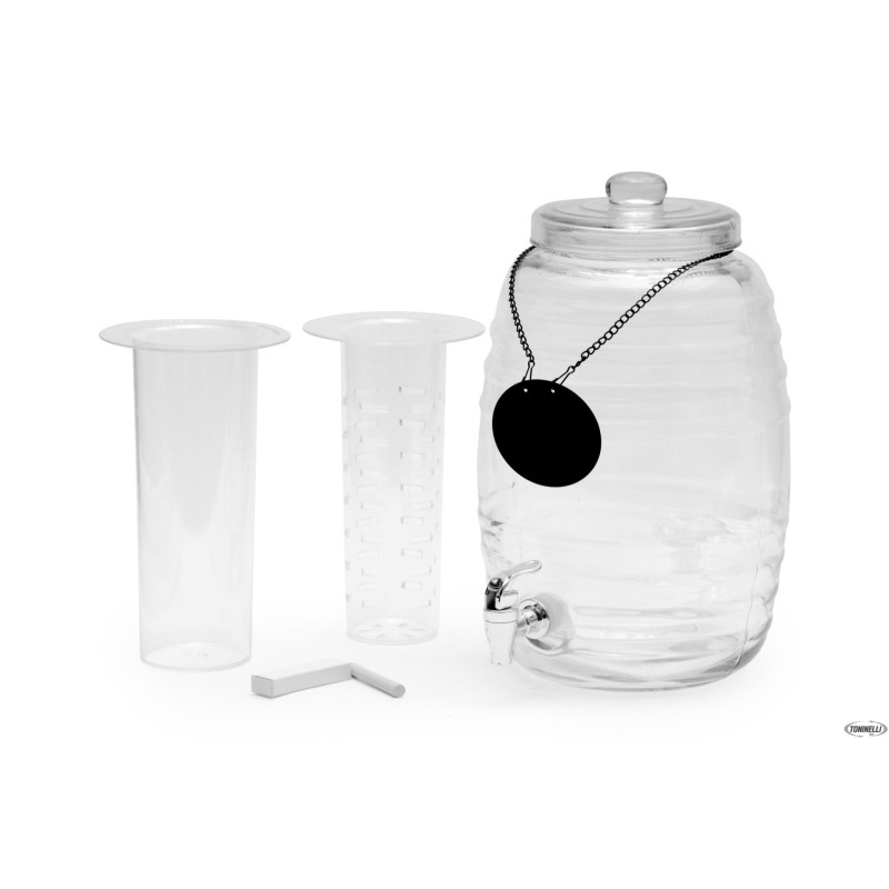 DISTRIBUTORE BEVANDE VETRO LT.9,5 BDG1000