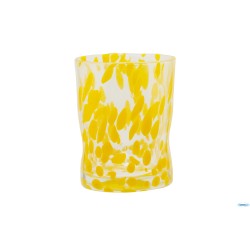DROPS-CONFEZIONE.6 BICCHIERI ACQUA CL 33 GIALLO