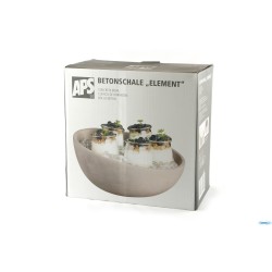 ELEMENT-CIOT..CM 29,5XH.8,5-14,5 CEMENTO  LITRI 2,5 C. . NON ADATTA AL CONTATTO CON OLIO E ACETO 30002