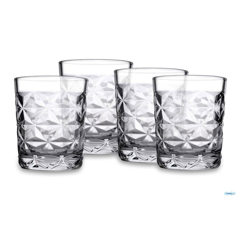 ESTRELLA-CONFEZIONE.4 BICCHIERI WHISKY FB CL 36 -