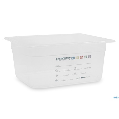 GN POLIPROPILENE 1.2 BACINELLA GRADUATA H.15 HACCP