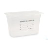 GN POLIPROPILENE 1.3 BACINELLA GRADUATA H.20 HACCP