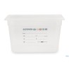 GN POLIPROPILENE 1.3 BACINELLA GRADUATA H.20 HACCP