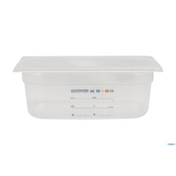 GN POLIPROPILENE 1.4 BACINELLA GRADUATA H.10 HACCP
