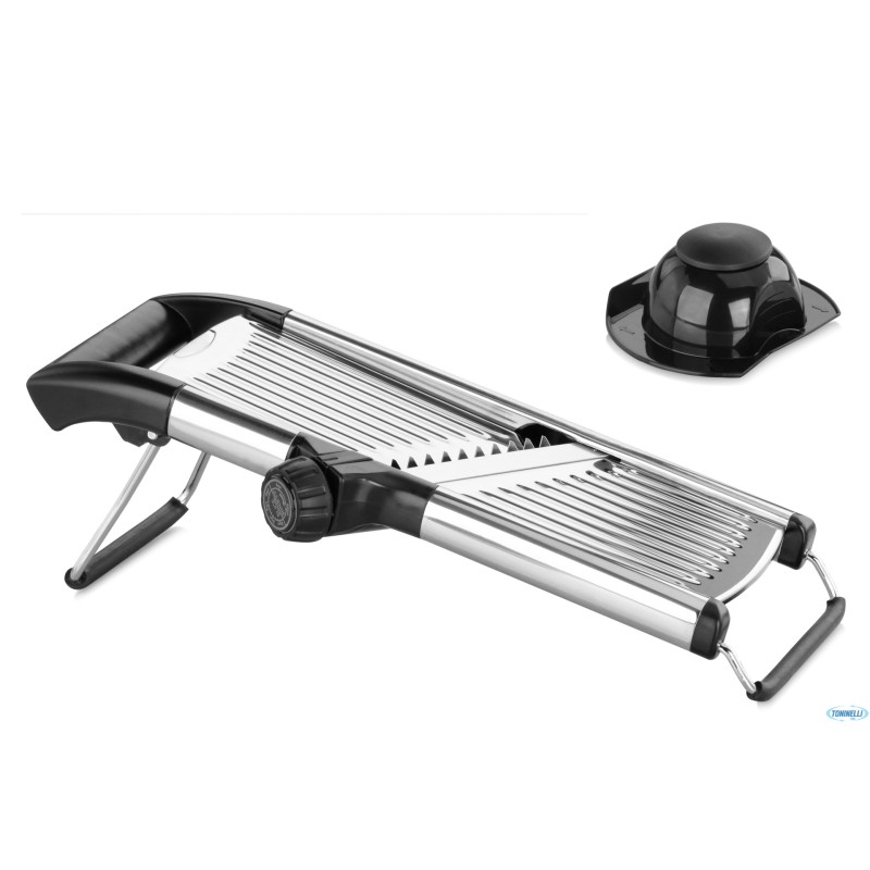 HORECAPROFESSIONAL - MANDOLINA INOX CON SALVADITA AMS-03 HORECAPROFESSIONAL - MANDOLINA INOX CON SALVADITA AMS-03