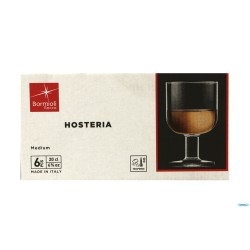 HOSTERIA - CONFEZIONE 6 CALICI MEDIUM CL 20 122107
