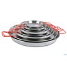 IDEAL-PAELLERA CM.40 ACCIAIO AL CARBONIO SPAZZOLATO G10040