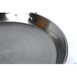 IDEAL-PAELLERA CM.40 ACCIAIO AL CARBONIO SPAZZOLATO G10040