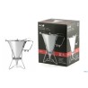 IMBUTO COLATORE 1,9 LT INOX CON 3 BOCCHETTE E SUPPORTO  041140
