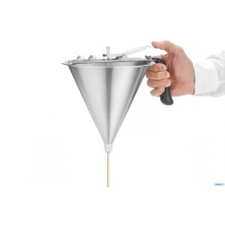 IMBUTO PASTICCERIA CM 20 H. 22 CM CAPACITÀ: 1,9 LITRI ACCIAIO INOX, PLASTICA