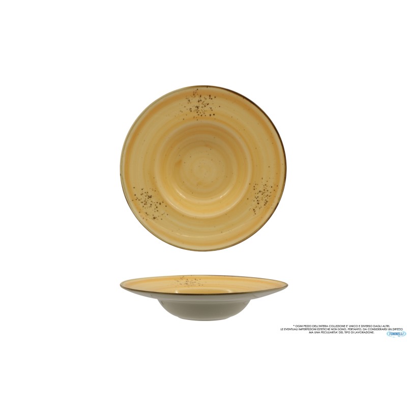 JAVA SUNRISE YELLOW - PASTA BOWL CM 28 INTERNO CM 16  02120SY