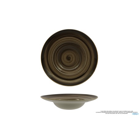 JAVA WOODLAND BROWN-PASTA BOWL CM 28 INTERNO CM 16  02120WB