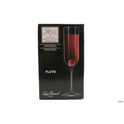 JAZZ - CONFEZIONE 4 CALICI FLUTE CL.21 H.23,5 CM.7