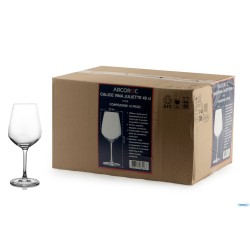 JULIETTE-CF.12 CALICI CL 49-50  VETRO CRISTALLINO CON IL BORDO TAGLIATO A FREDDO PER COCKTAIL-VINO