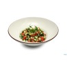 KASZUB PIATTO PASTA BOWL FILO MARRONE CM 26 - INTERNO CM 15,5   235 BACKSTAMP LIONESS A STAMPO