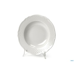 MALAGA BIANCO - PIATTO FONDO  CM 23  PORCELLANA