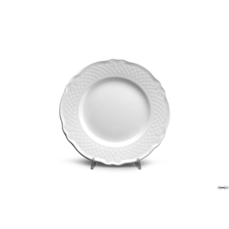 MALAGA BIANCO - PIATTO FRUTTA CM 21 PORCELLANA