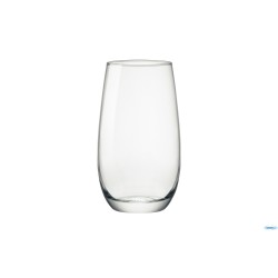 MILANO - CONFEZIONE 12 BICCHIERI COOLER VETRO TEMPERATO CL 40 H.13 CM. 7,5