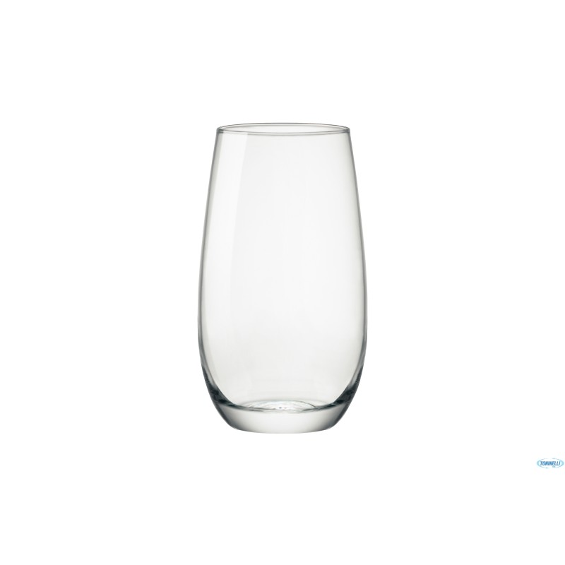 MILANO - CONFEZIONE 12 BICCHIERI COOLER VETRO TEMPERATO CL 40 H.13 CM. 7,5