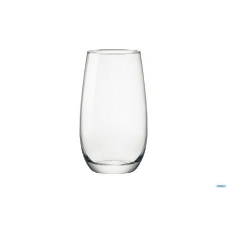 MILANO - CONFEZIONE 12 BICCHIERI COOLER VETRO TEMPERATO CL 40 H.13 CM. 7,5