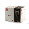 MILANO - CONFEZIONE 12 CALICI FLUTE VETRO TEMPERATO CL 17 H.19,6 CM. 5,8