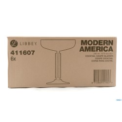 MODERN AMERICA-CONFEZIONE 6 CALICI COUPE CL 28