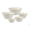 NAPOLI BIANCO-INSALATIERA PORCELLANA CONICA CM 16
