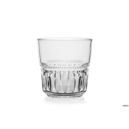 NEW ERA - CONFEZIONE 12 BICCHIERI DOF CL 35 IN VETRO TEMPERATO, IMPILABILE