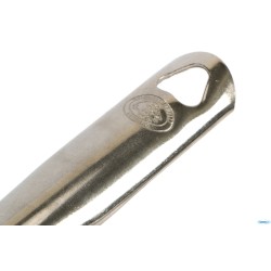 PADELLA DRITTA ALLUMINIO A FRIGGERE 3 MM CON MANICO TUBOLARE CM 36 H 7