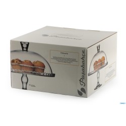PATISSERIE-ALZATA CON PIEDE E  CAMPANA CM32 95200MI
