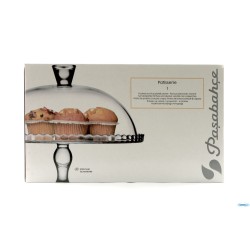 PATISSERIE-ALZATA CON PIEDE E  CAMPANA CM32 95200MI