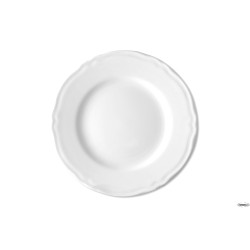 PRAGA BIANCO - PIATTO FRUTTA CM 21
