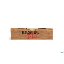 PROFESSIONAL THINK-CASSERUOLA 1 MANICO GHISA TONDA CM.14 CON BASE LEGNO YY079-7