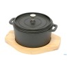 PROFESSIONAL THINK-COCOTTE GHISA CM.14 CON BASE LEGNO YY8054