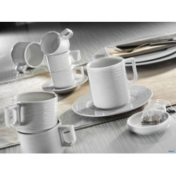 SEA WAVE BIANCO-PIATTINO TAZZA CAFFE SW01KT00