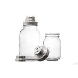 SHAKER IN VETRO  ML. 414 MJS14