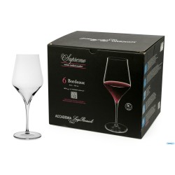 SUPREMO-CONFEZIONE 6 CALICI BORDEAUX CL.55 11278-01
