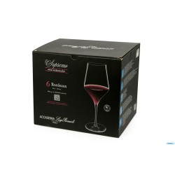 SUPREMO-CONFEZIONE 6 CALICI BORDEAUX CL.55 11278-01