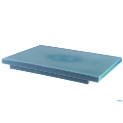 TAGLIERE CON FERMI POLIETILENE 40X30X2 BLU