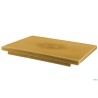 TAGLIERE CON FERMI POLIETILENE 60X40X2 GIALLO