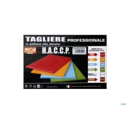 TAGLIERE CON FERMI POLIETILENE 60X40X2 ROSSO